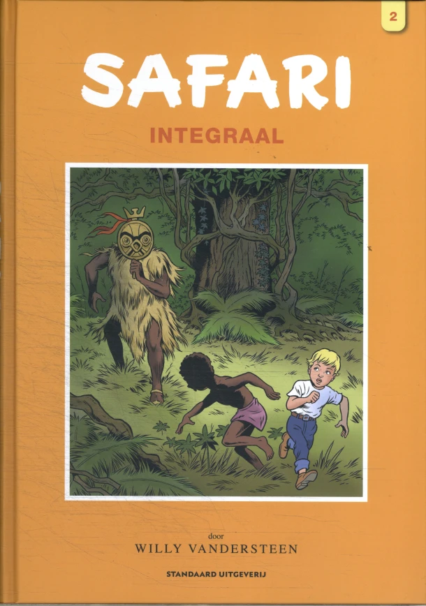 Safari – Willy Vandersteen – boek cover