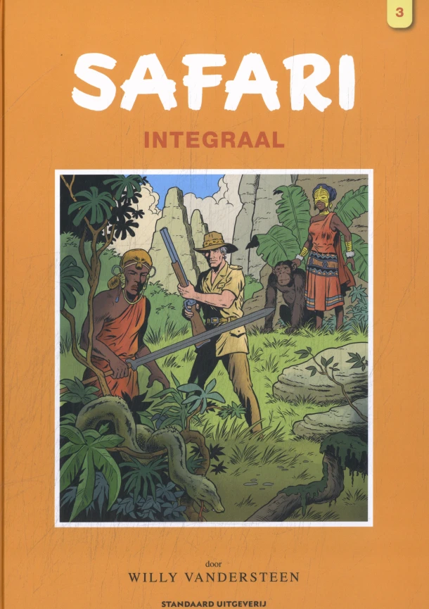 Safari – Willy Vandersteen – boek cover