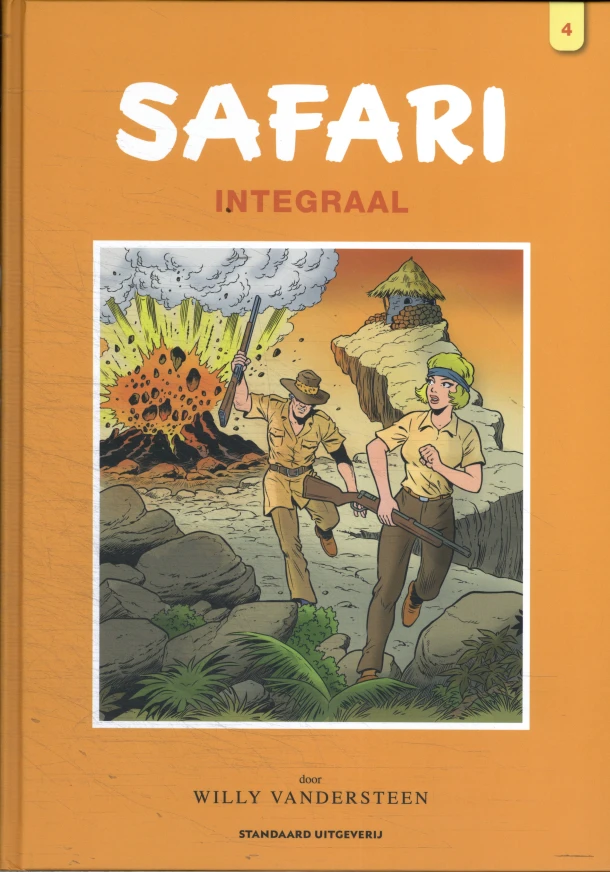 Safari – Willy Vandersteen – boek cover