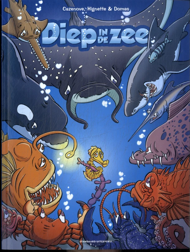 Diep in de zee – Christophe Cazenove – boek cover