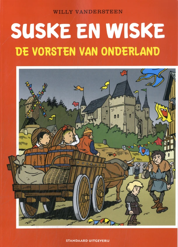 De vorsten van Onderland – Kristof Berte – boek cover