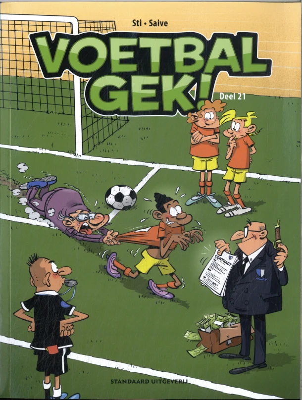 Voetbalgek! – Sti – boek cover