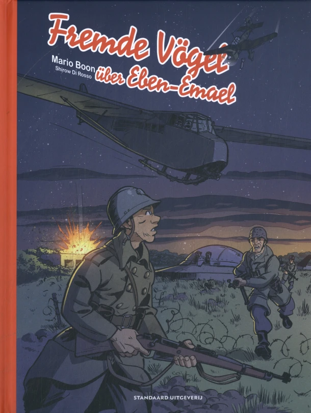 Fremde Vögel über Eben-Emael – Mario Boon – boek cover