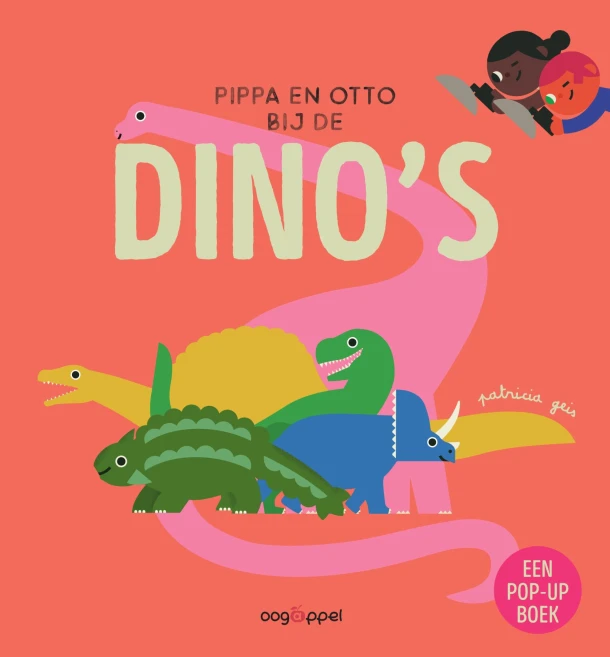 Pippa en Otto bij de dino's – Patricia Geis – boek cover