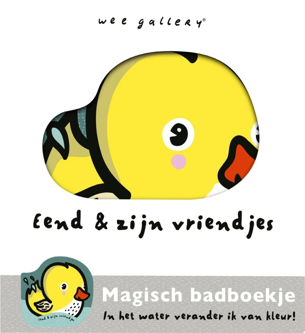Eend en zijn vriendjes - Magisch badboekje Wee Gallery – Surya Sajnani – boek cover