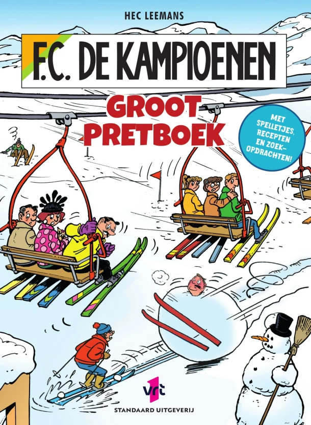 F.C. De Kampioenen: Groot pretboek – Hec Leemans – boek cover