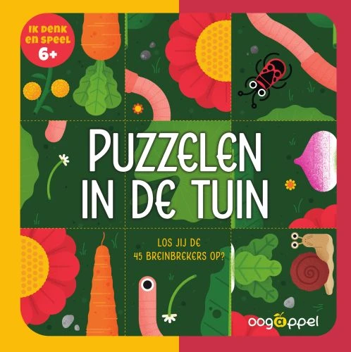 Puzzelen in de tuin – Camille Pichon – boek cover