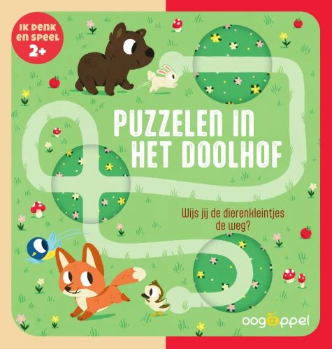 Puzzelen in het doolhof – Susann Hoffmann – boek cover