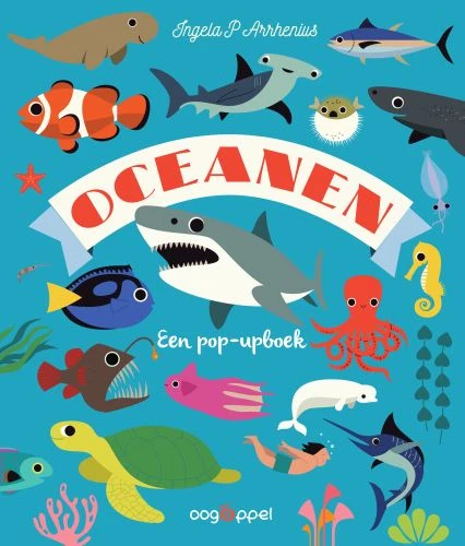 Oceanen. Een pop-upboek – Ingela P. Arrhenius – boek cover