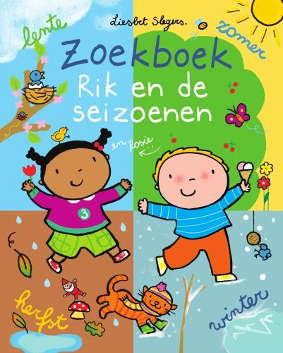 Zoekboek Rik en de seizoenen – Liesbet Slegers – boek cover