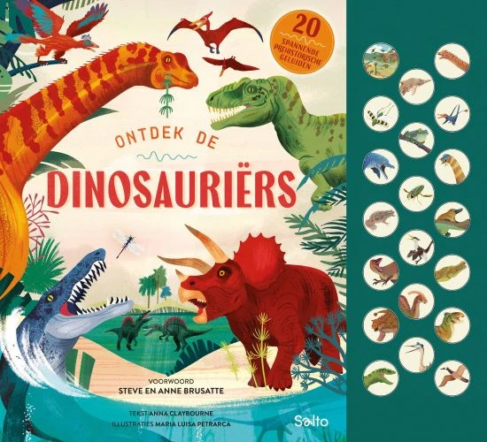 Ontdek de dinosauriërs – Anna Claybourne – boek cover