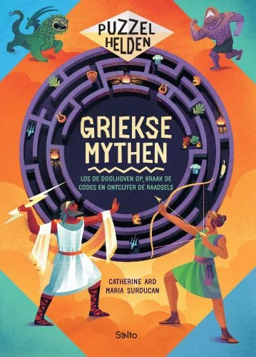 Puzzelhelden: Griekse Mythen – Catherine Ard – boek cover