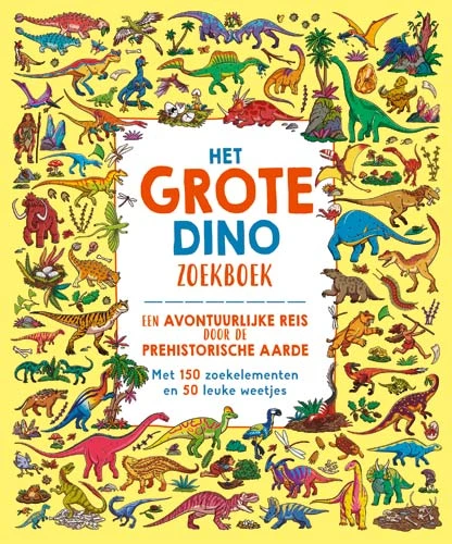 Het grote dinozoekboek – Marta Garatea – boek cover