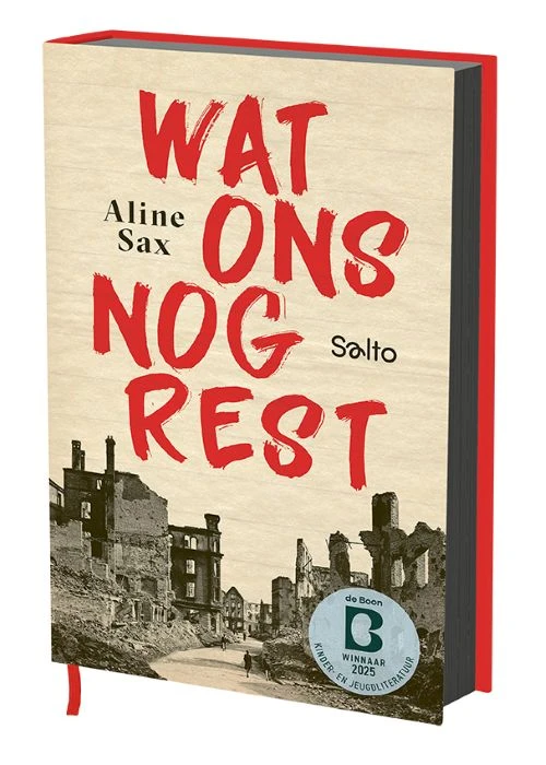 Wat ons nog rest – Aline Sax – boek cover