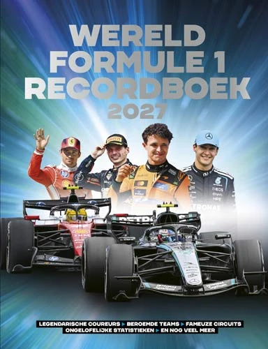 Wereld formule 1 recordboek 2027 – Bruce Jones – boek cover