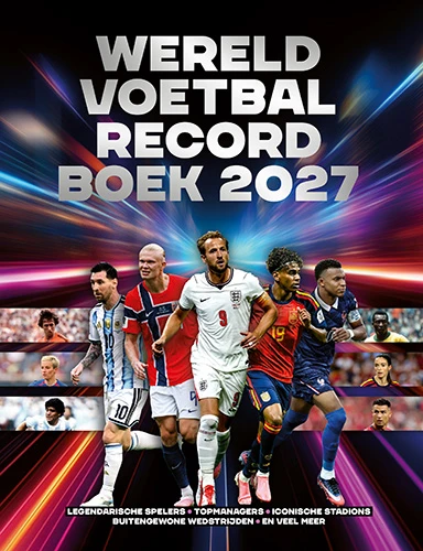 Wereldvoetbal recordboek 2027 – Keir Radnedge – boek cover