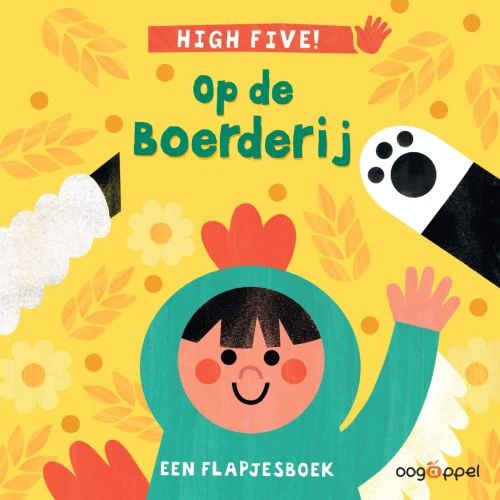 High five! Op de boerderij – Jess Hitchman – boek cover