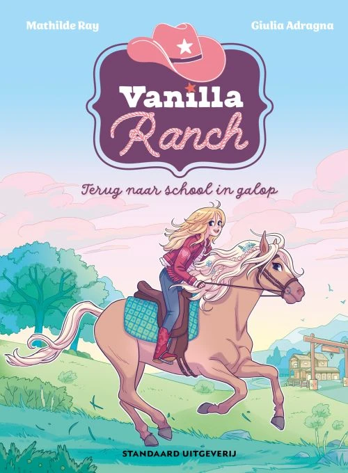 Terug naar school in galop – Mathilde Ray – boek cover