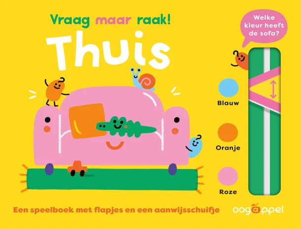 Vraag maar raak! Thuis – Rebecca Atkinson – boek cover