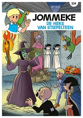 De heks van Stiepelteen – Jef Nys – boek cover