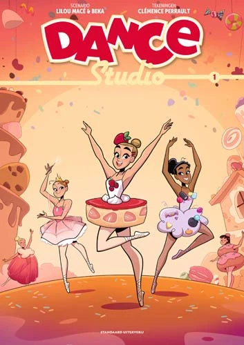 Dance Studio – Béka – boek cover