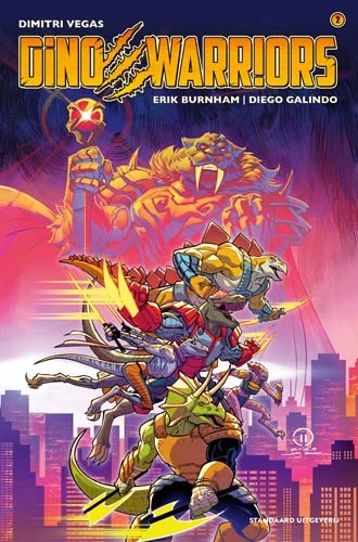 Dino Warriors 2 – Dimitri Vegas – boek cover