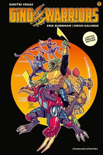 Dino Warriors – Erik Burnham – boek cover
