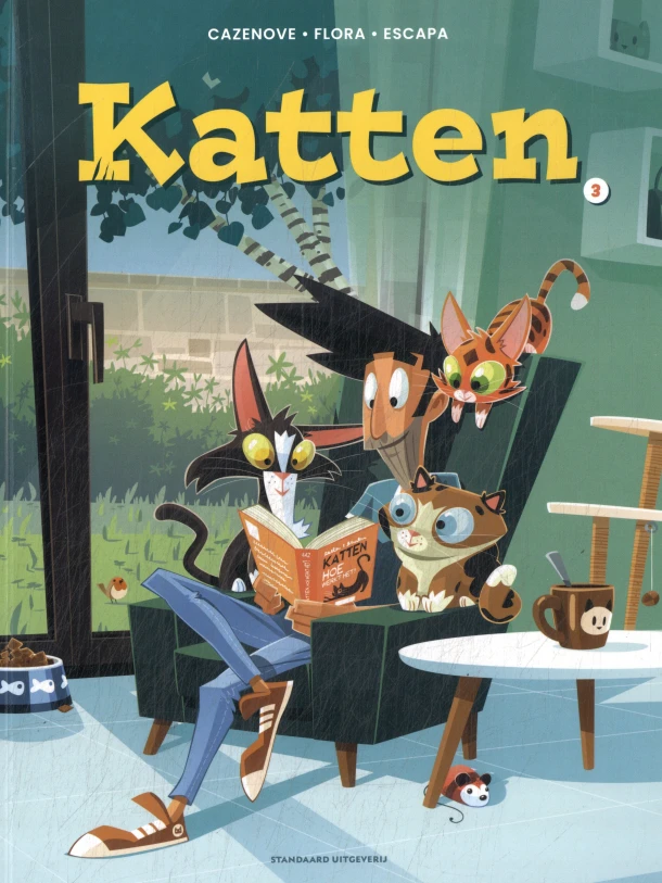 Katten – Christophe Cazenove – boek cover