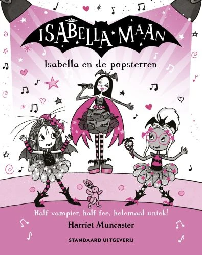 Isabella en de popsterren – Harriet Muncaster – boek cover