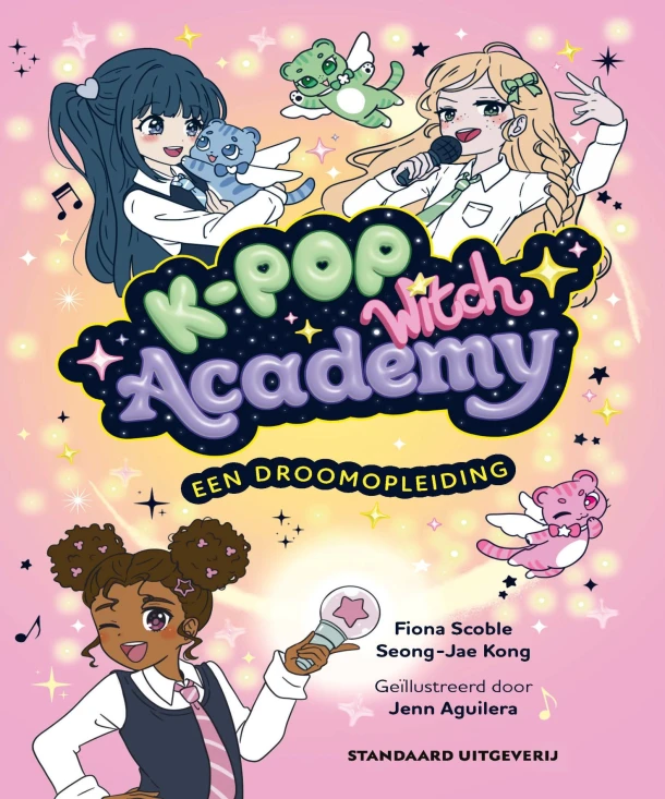 K-pop Witch Academy 1: Een droomopleiding – Fiona Scoble – boek cover