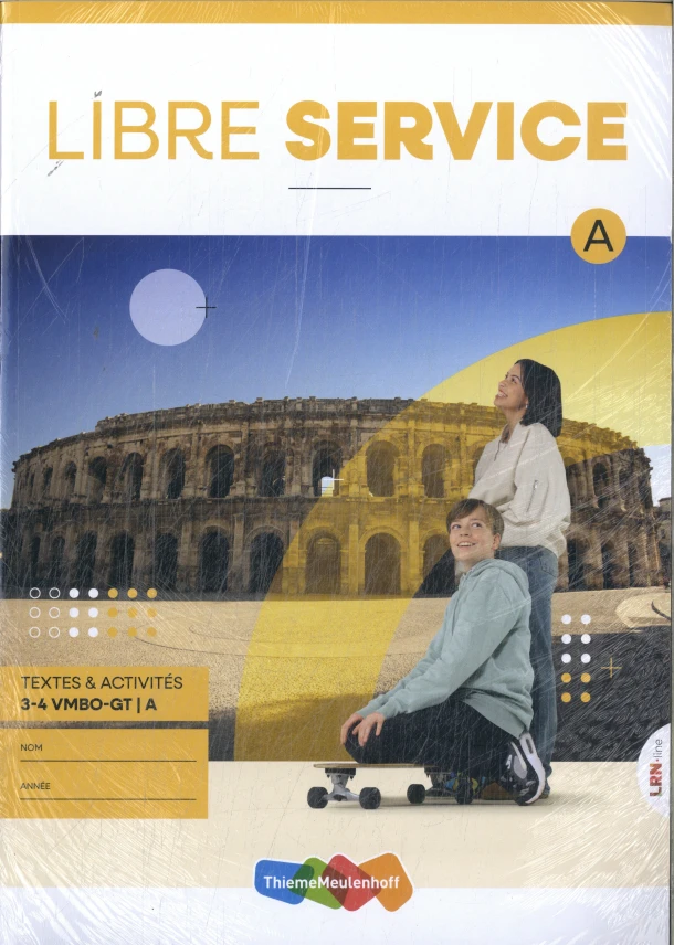 Libre Service junior LRN-line boek 3/4 vmbo-gt 2.1 – boek cover
