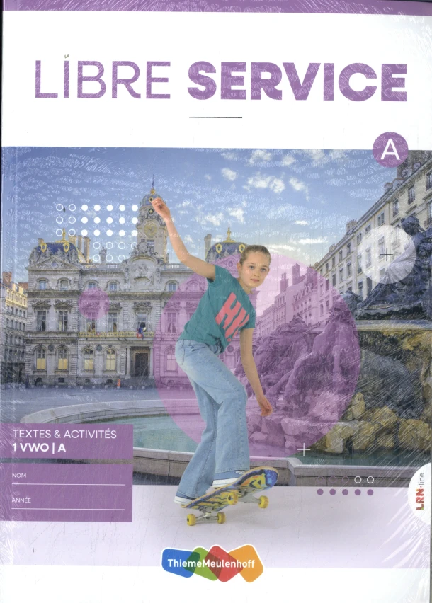 Libre Service junior LRN-line boek 1 vwo – boek cover