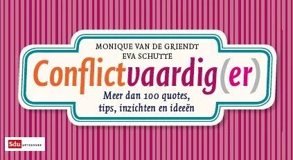 Conflictvaardig(er) – Monique van de Griendt – boek cover