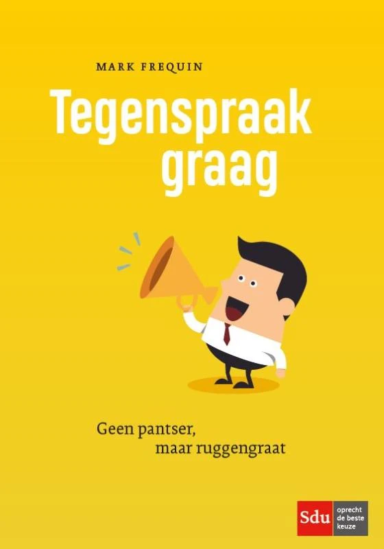 Tegenspraak graag – Mark Frequin – boek cover