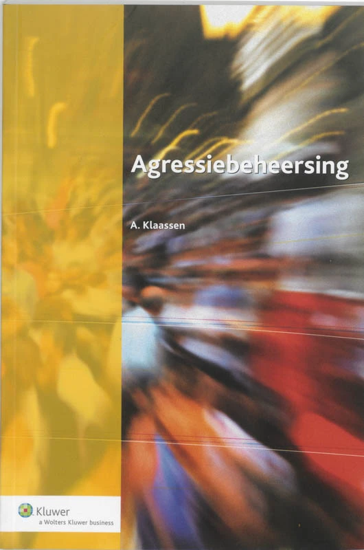 Agressiebeheersing – A. Klaassen – boek cover