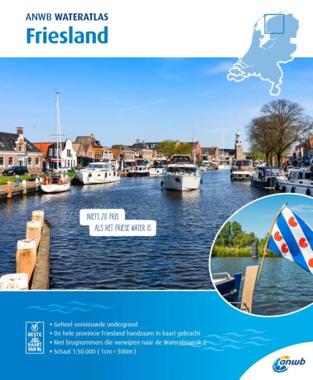Wateratlas Friesland – boek cover