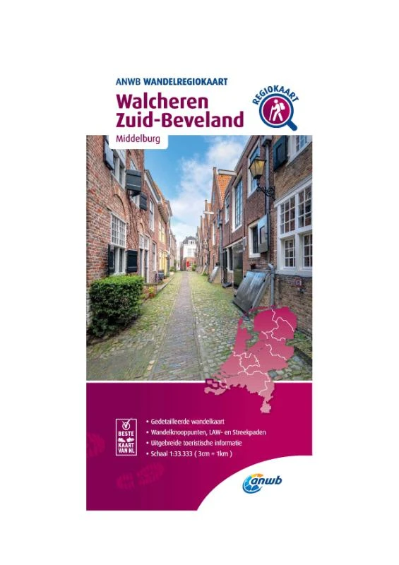 Walcheren, Zuid-Beveland – ANWB – boek cover