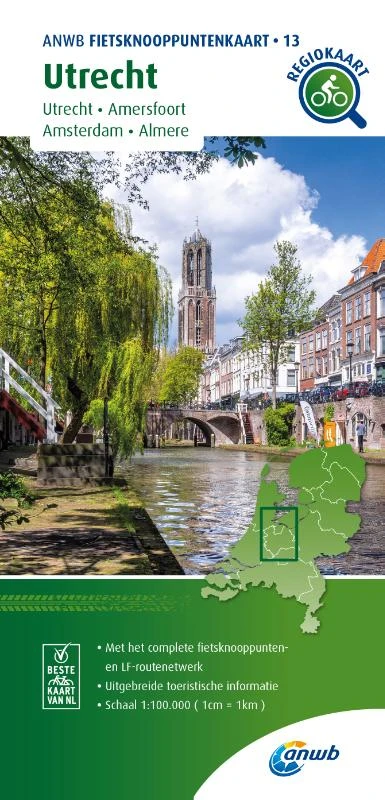 Utrecht 1:100.000 – ANWB – boek cover