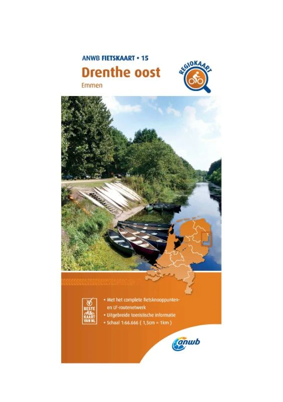 Drenthe oost – ANWB – boek cover