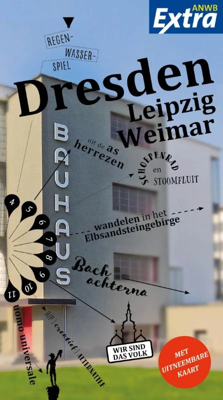 Dresden, Leipzig en Weimar – Karin Evers – boek cover