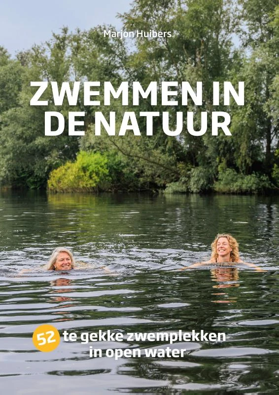 Zwemmen in de natuur – Marjon Huibers – boek cover