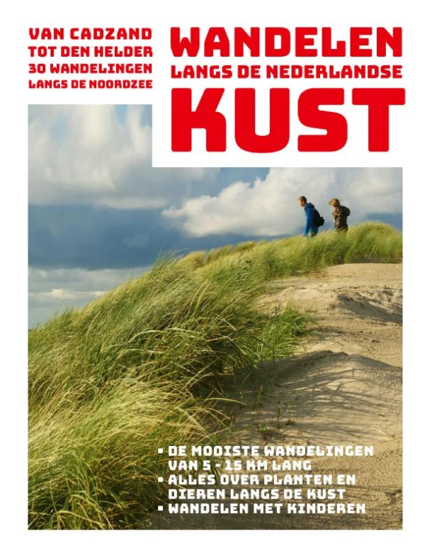 Wandelen langs de Nederlandse Kust! – Harry Bunk – boek cover