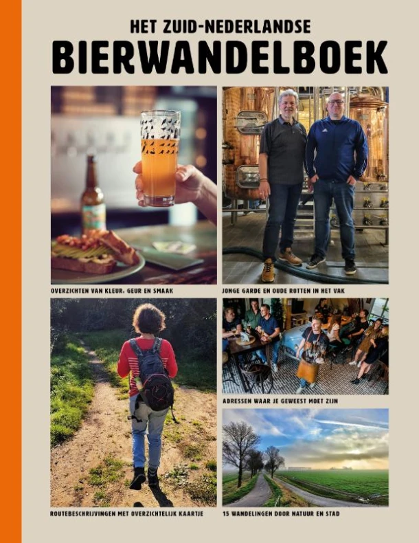 Het Zuid-Nederlandse Bierwandelboek – Guido Derksen – boek cover