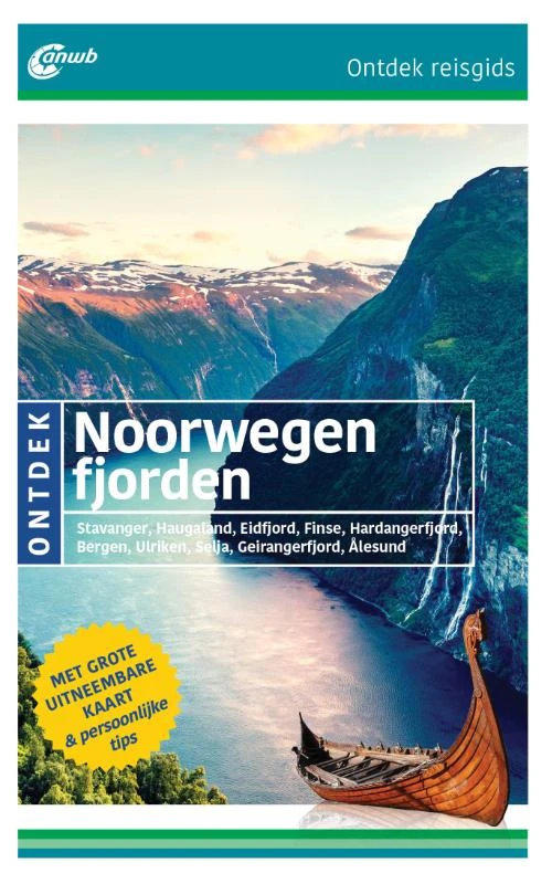 Ontdek Noorwegen, fjorden – Marie Helen Banck – boek cover