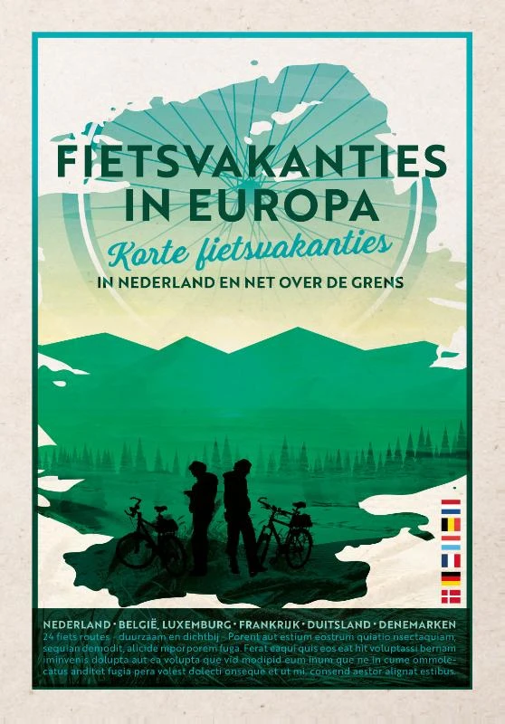 Fietsvakanties in Europa – Christa Veldkamp – boek cover