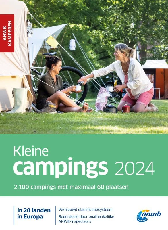 Kleine Campings 2024 – ANWB – boek cover