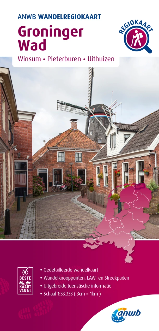 Groninger Wad – ANWB – boek cover