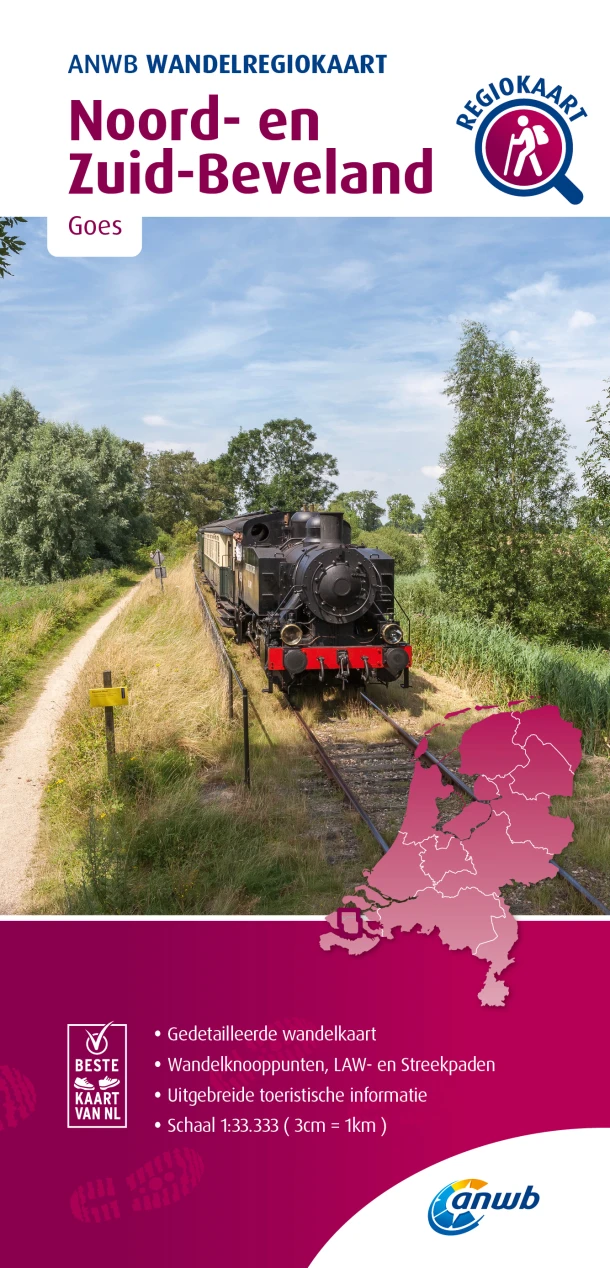 Noord- en Zuid-Beveland – ANWB – boek cover
