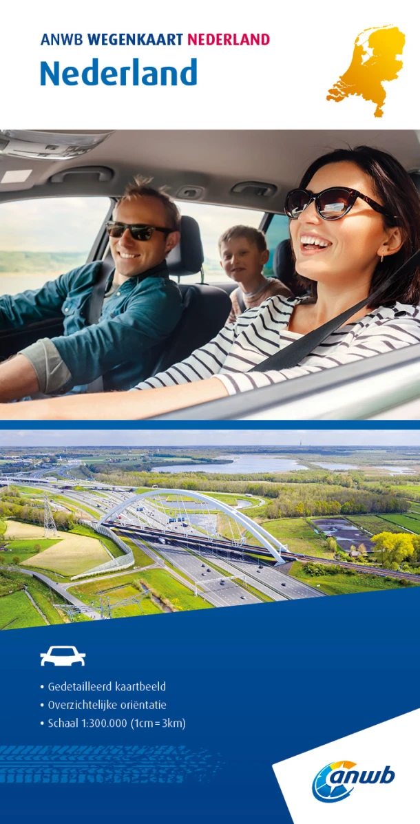 Wegenkaart Nederland – ANWB – boek cover