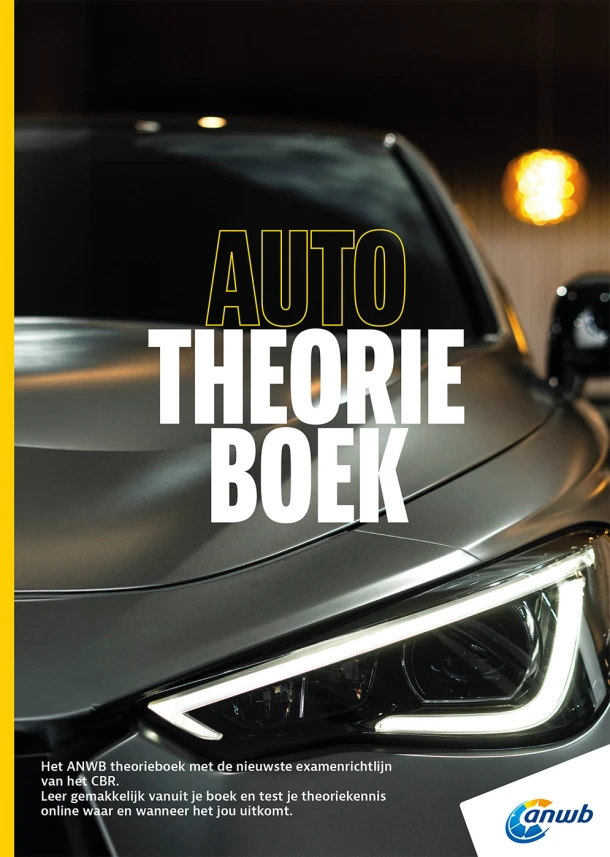 Auto Theorieboek B – ANWB – boek cover